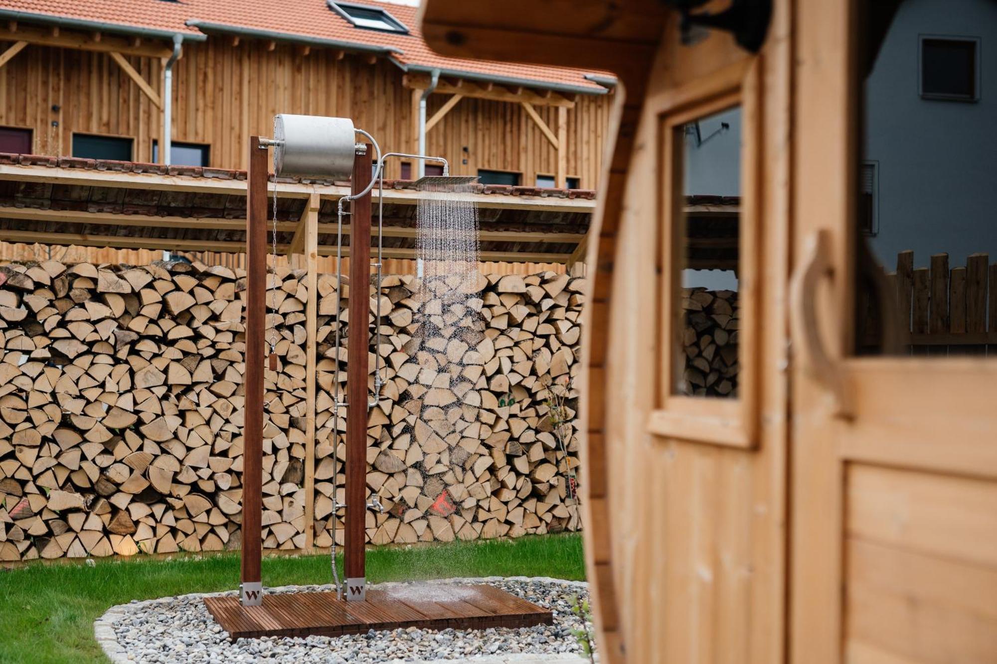Appartamento Raschbrunnenhof - Oekolandbau & Erholung Haunsheim Esterno foto